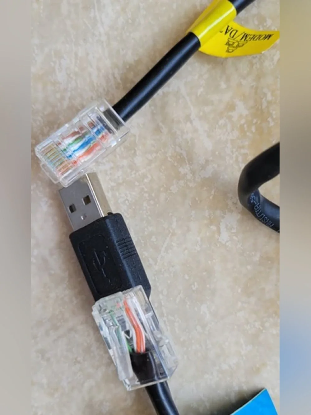 Specialized 2-in-1 Combo Cable (Ethernet/ USB)